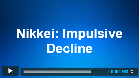 Nikkei Elliott Wave: 5 Waves Decline