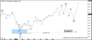 ADM Elliott Wave Daily