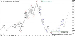 Carvana Elliott Wave Weekly