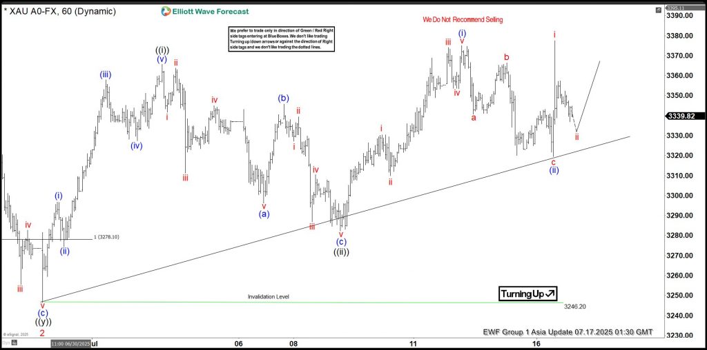 Elliott Wave View: XAUUSD (Gold) Should Continue Rally